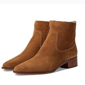 Cole Haan Naia Pointed Toe Block Heel Booties 10